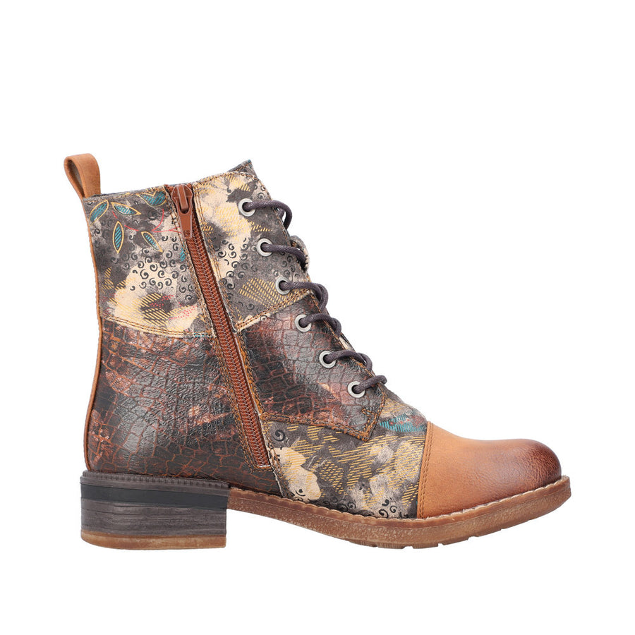 Rieker - 94611-90 - Nuss/Rauch-Multi/Kastanie - Boots