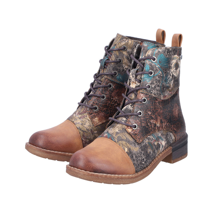 Rieker - 94611-90 - Nuss/Rauch-Multi/Kastanie - Boots