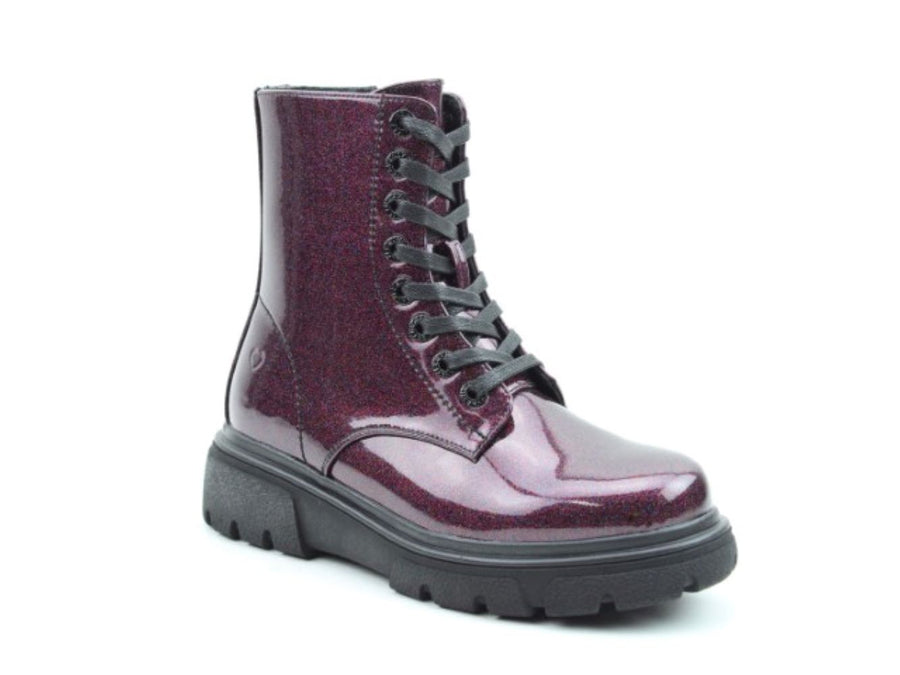 Heavenly Feet - Justina2 Glitter - Purple Glitter - Boots