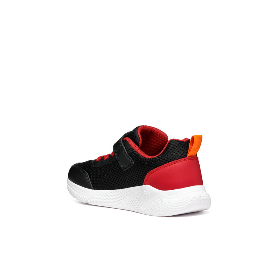 Geox - J Sprintye - Black/Red - Trainers