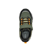 Geox - J Magnetar - Dark Green/Light Orange - Trainers