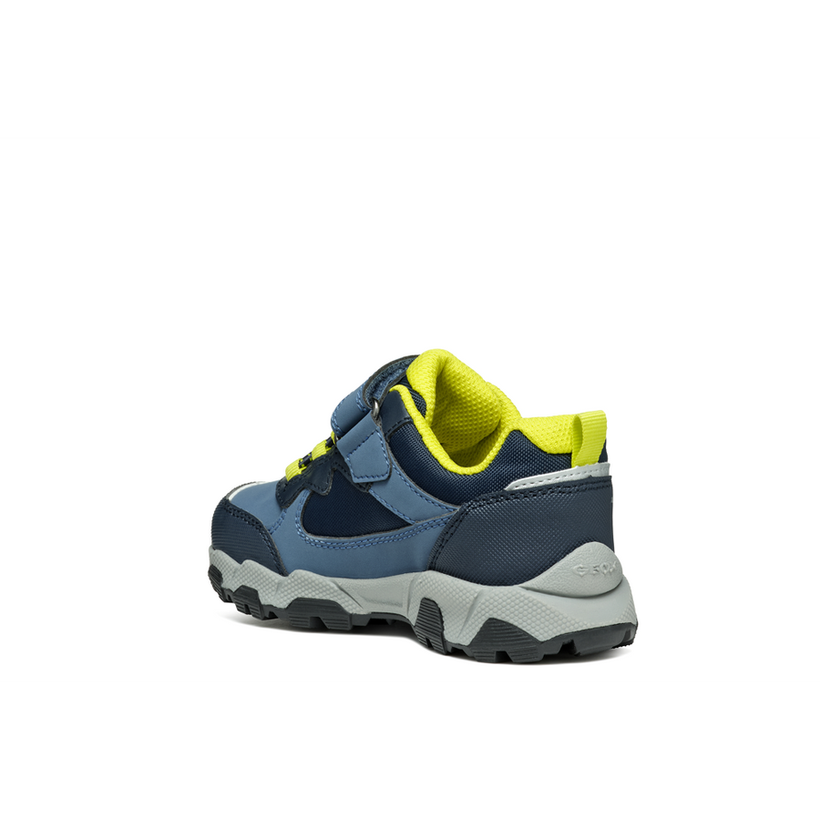 Geox - J Magnetar - Avio/Lime Green - Trainers