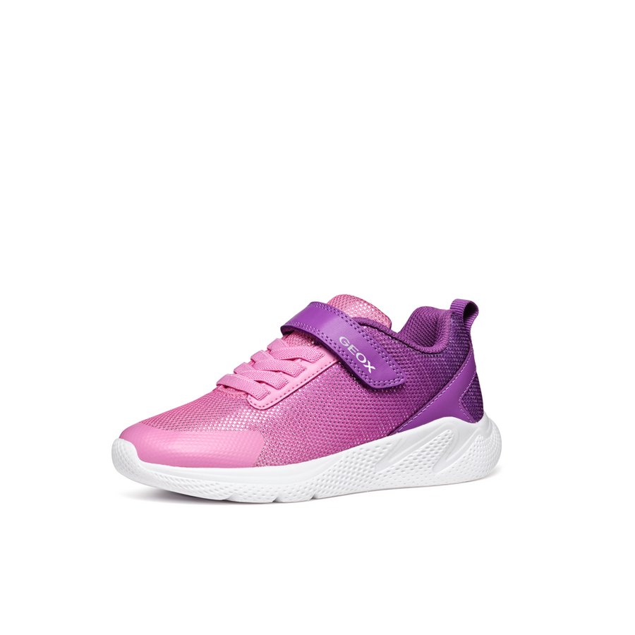 Geox - J Sprintye - Purple/Dark Pink - Trainers