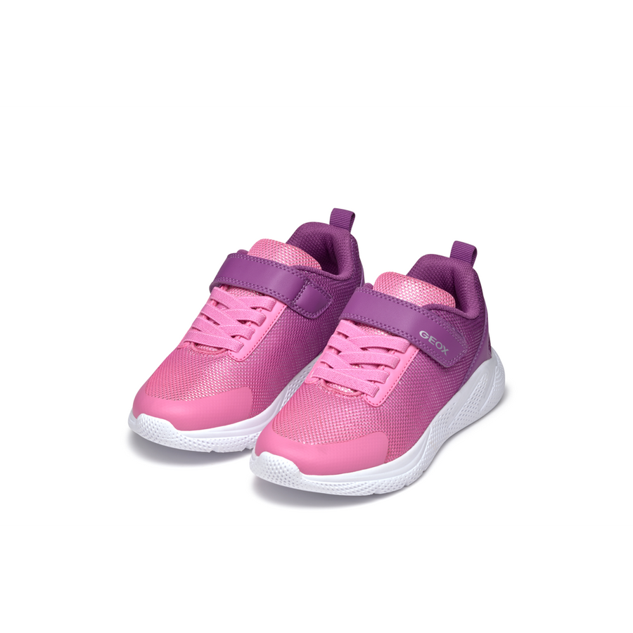 Geox - J Sprintye - Purple/Dark Pink - Trainers