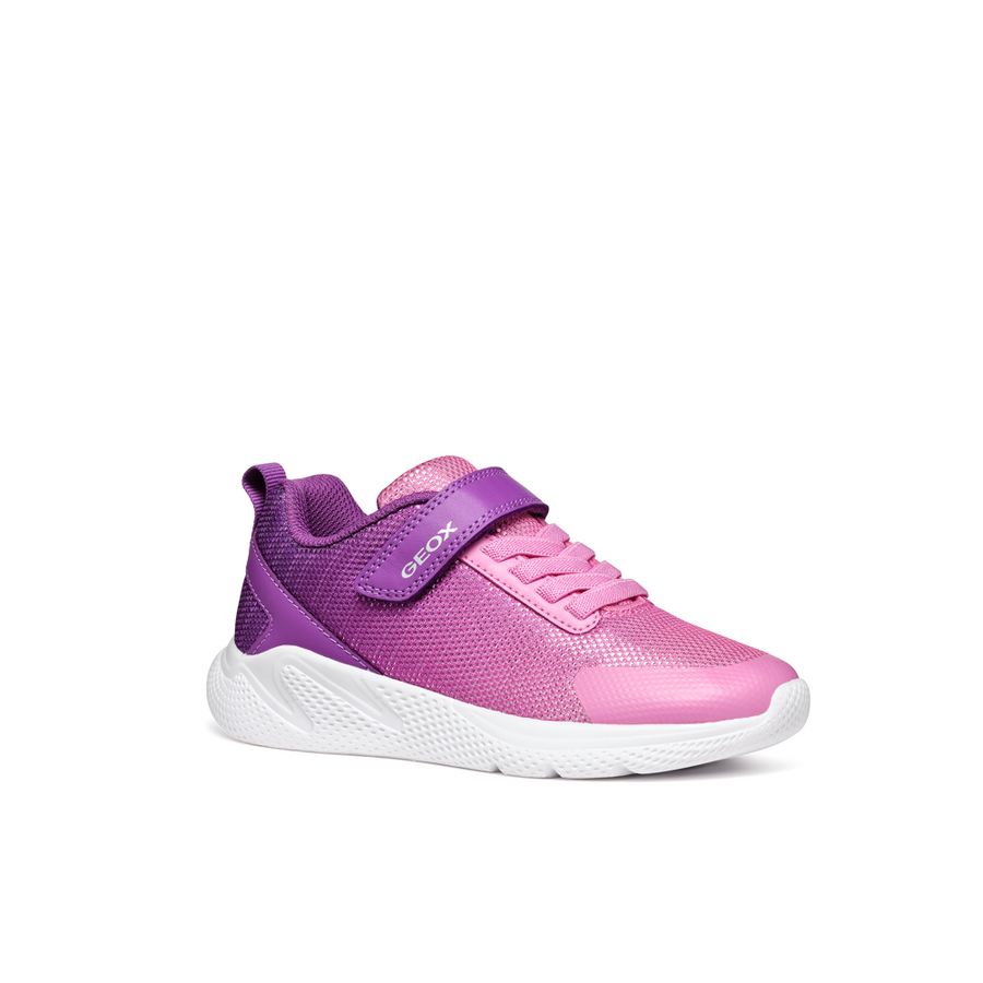 Geox - J Sprintye - Purple/Dark Pink - Trainers