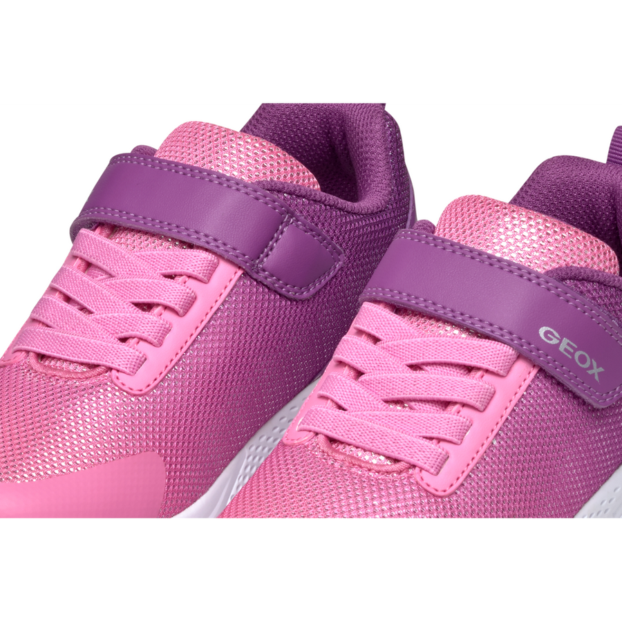 Geox - J Sprintye - Purple/Dark Pink - Trainers