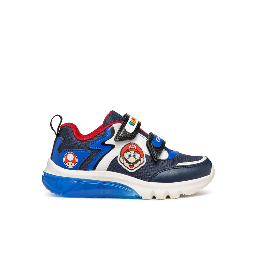 Geox - J Ciberdron - Navy/Royal - Trainers