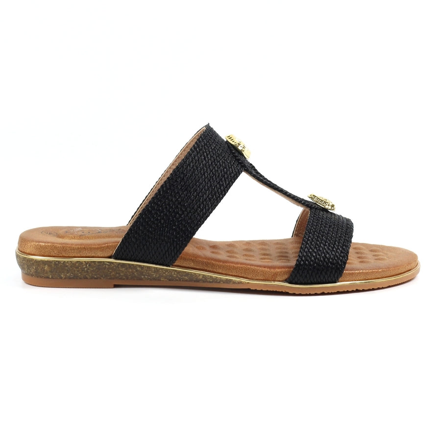 Lunar - Calow - Black - Sandals