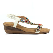 Lunar - Epsom - White - Sandals