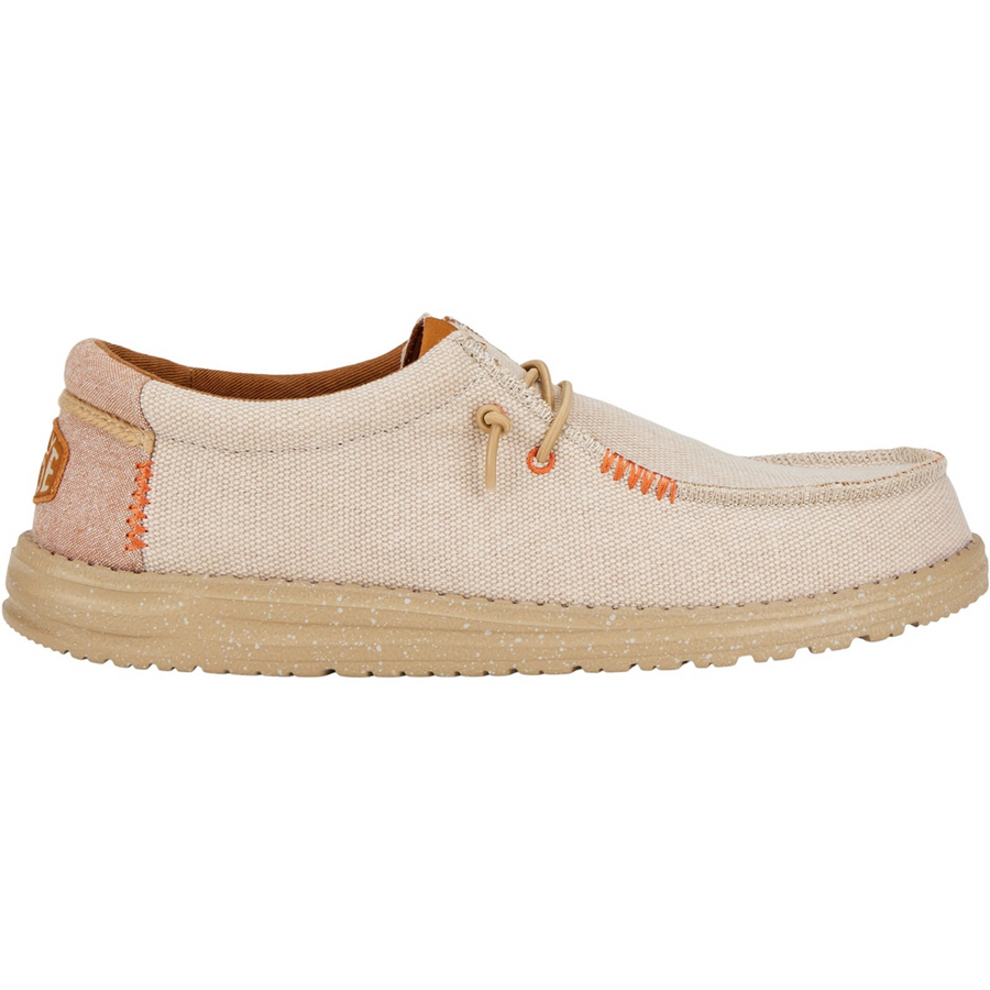 Hey Dude - Wally Coastline Jute - Silver - Canvas Shoes