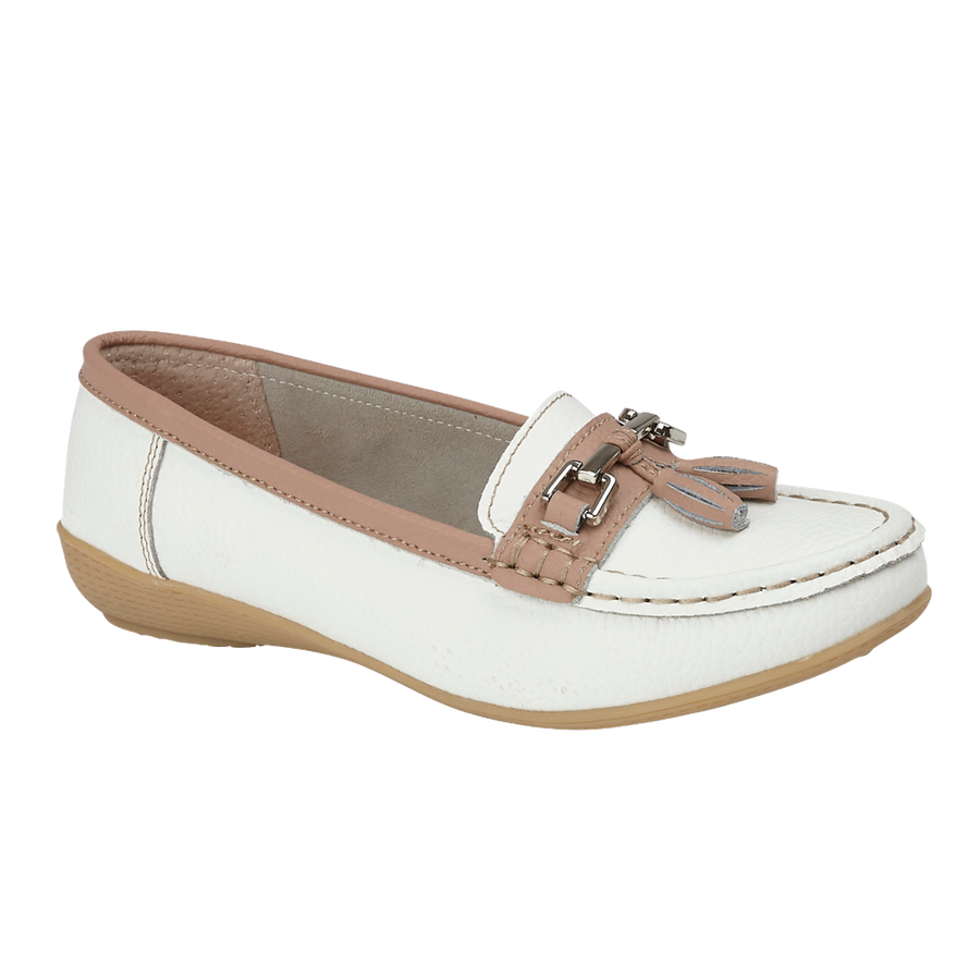 LJ & R - Seafairer - White/Mocha - Shoes