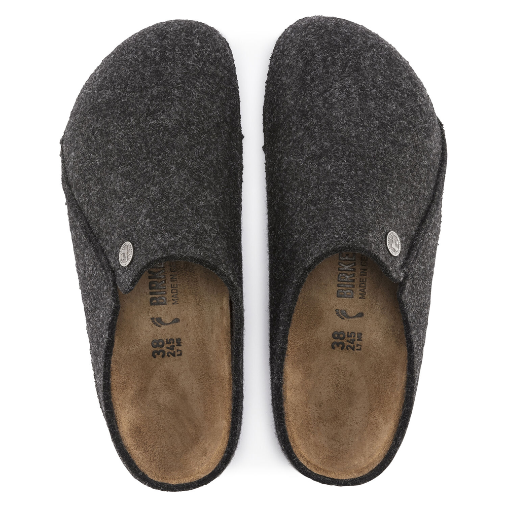 Birkenstock - Zermatt Wool Felt - Anthracite - Slippers