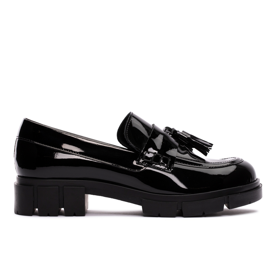 Teala Loafer - Black Patent