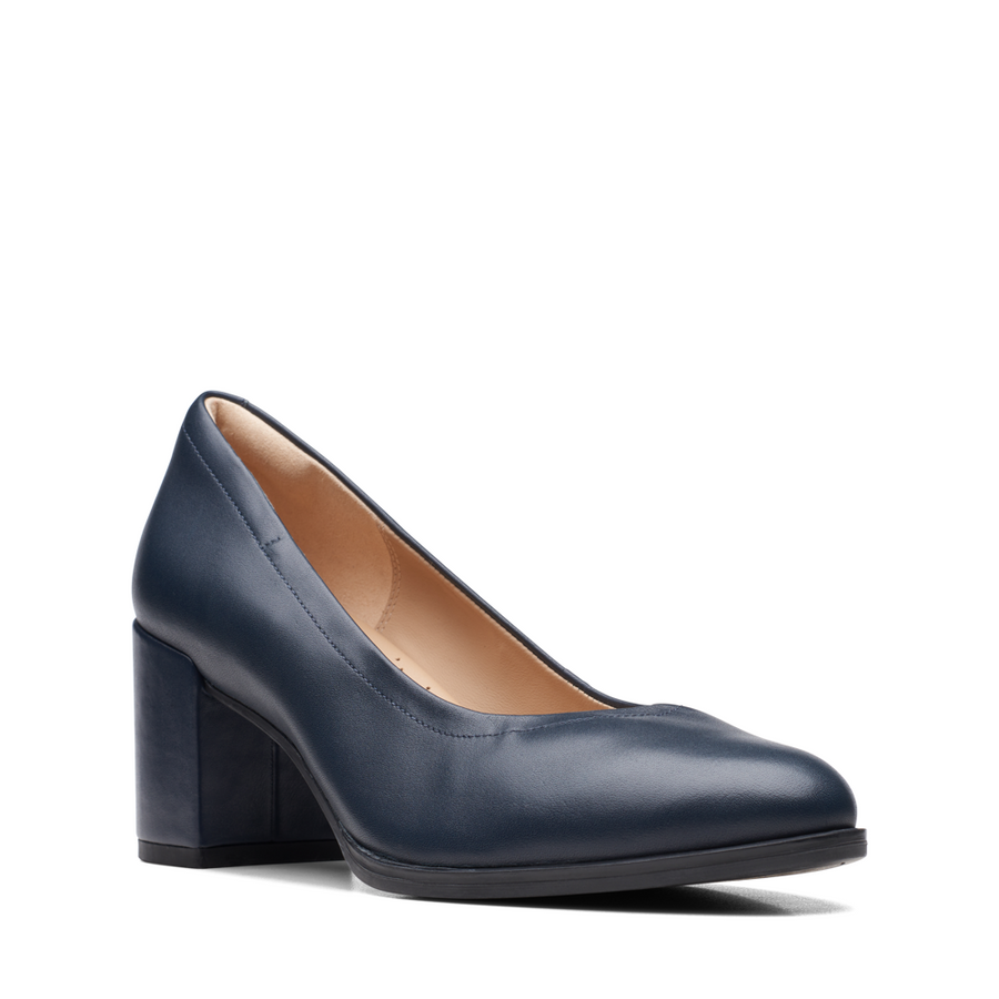 Freva55 Court - Navy Leather