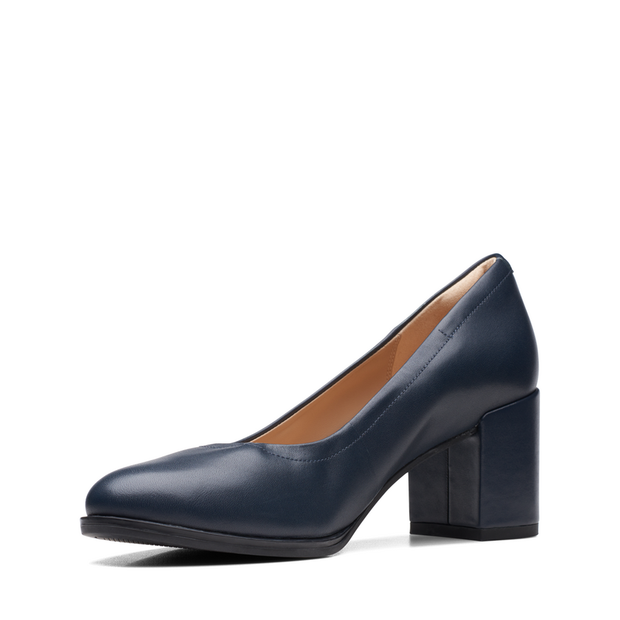 Freva55 Court - Navy Leather